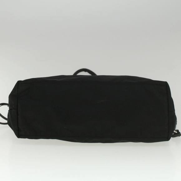PRADA Tote Bag Nylon Black Auth ac2373 - Picture 5 of 16